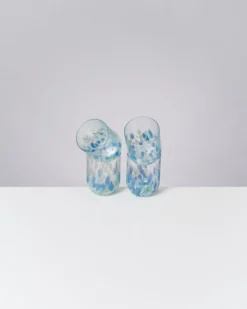 Alegria Glas groß blau 4er-Set