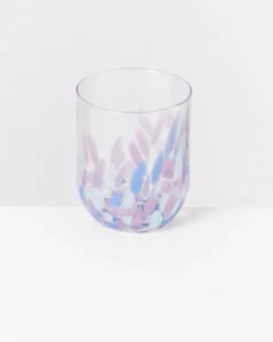 Alegria Glas groß lila blau 6er-Set