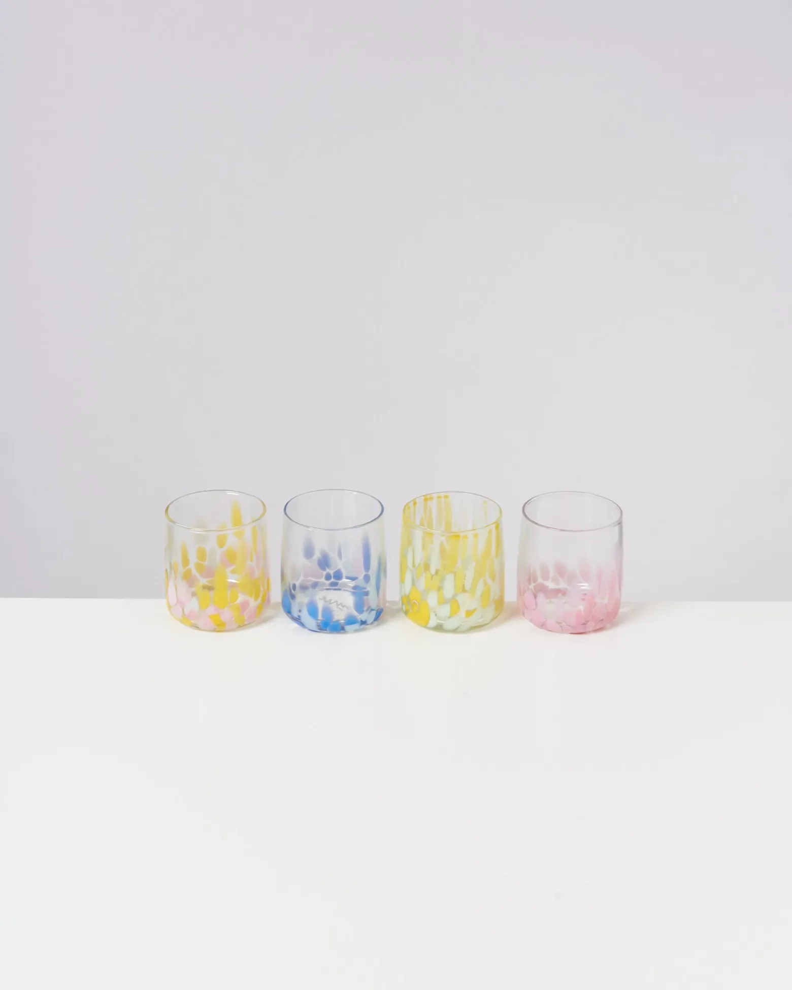 Alegria Glas klein rosa