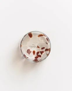 Alegria - Glass small big drops amber sand
