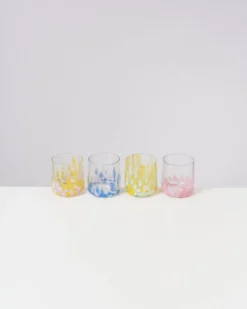 Alegria - Glass small big drops yellow