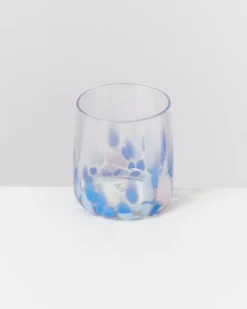 Alegria - Glass small big drops blue