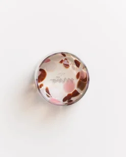 Alegria - Glass small big drops amber pink