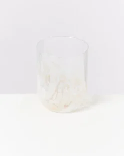 Alegria - Set of 4 glasses large drops sand