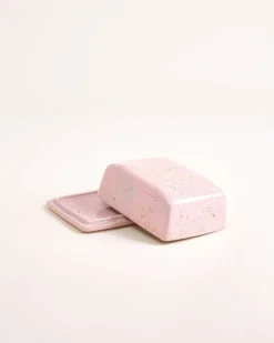 Alojamento Butterdose gesprenkelt rosa