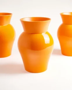 Alva - Vase M orange