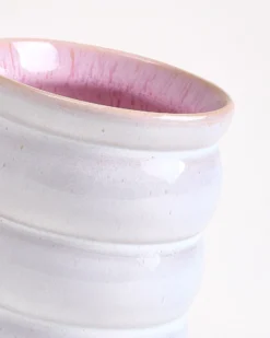 Areia Becher groß bubble rosé 4er-Set