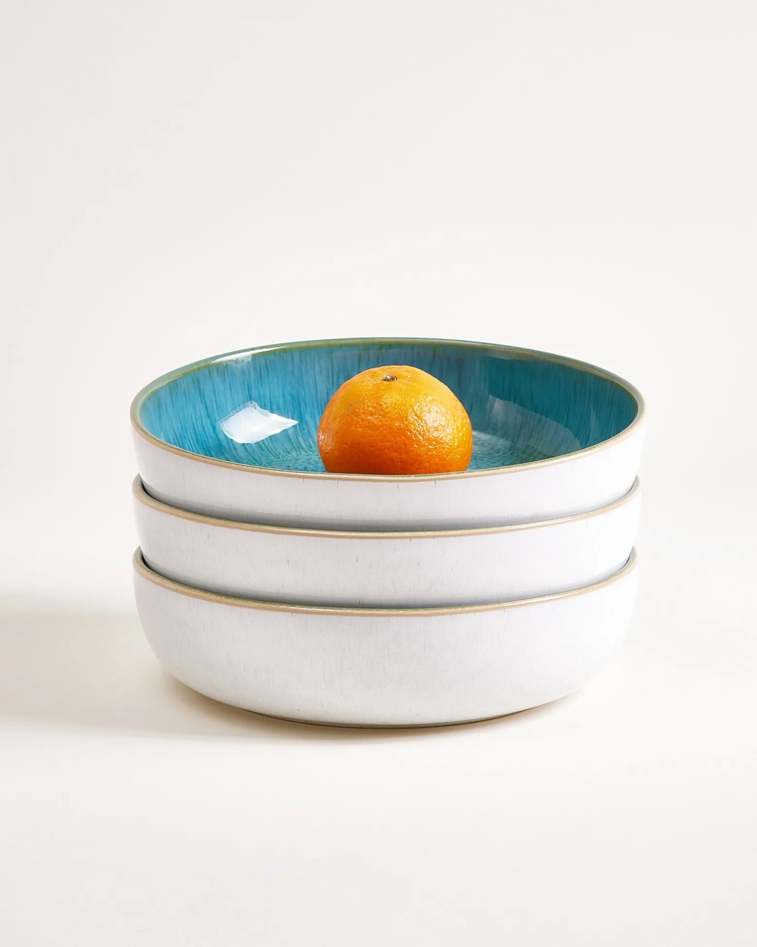 Areia - Pasta plate modern aqua