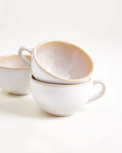 Areia 6-Piece Set Cappuccino Cup & Small Saucer classic sand