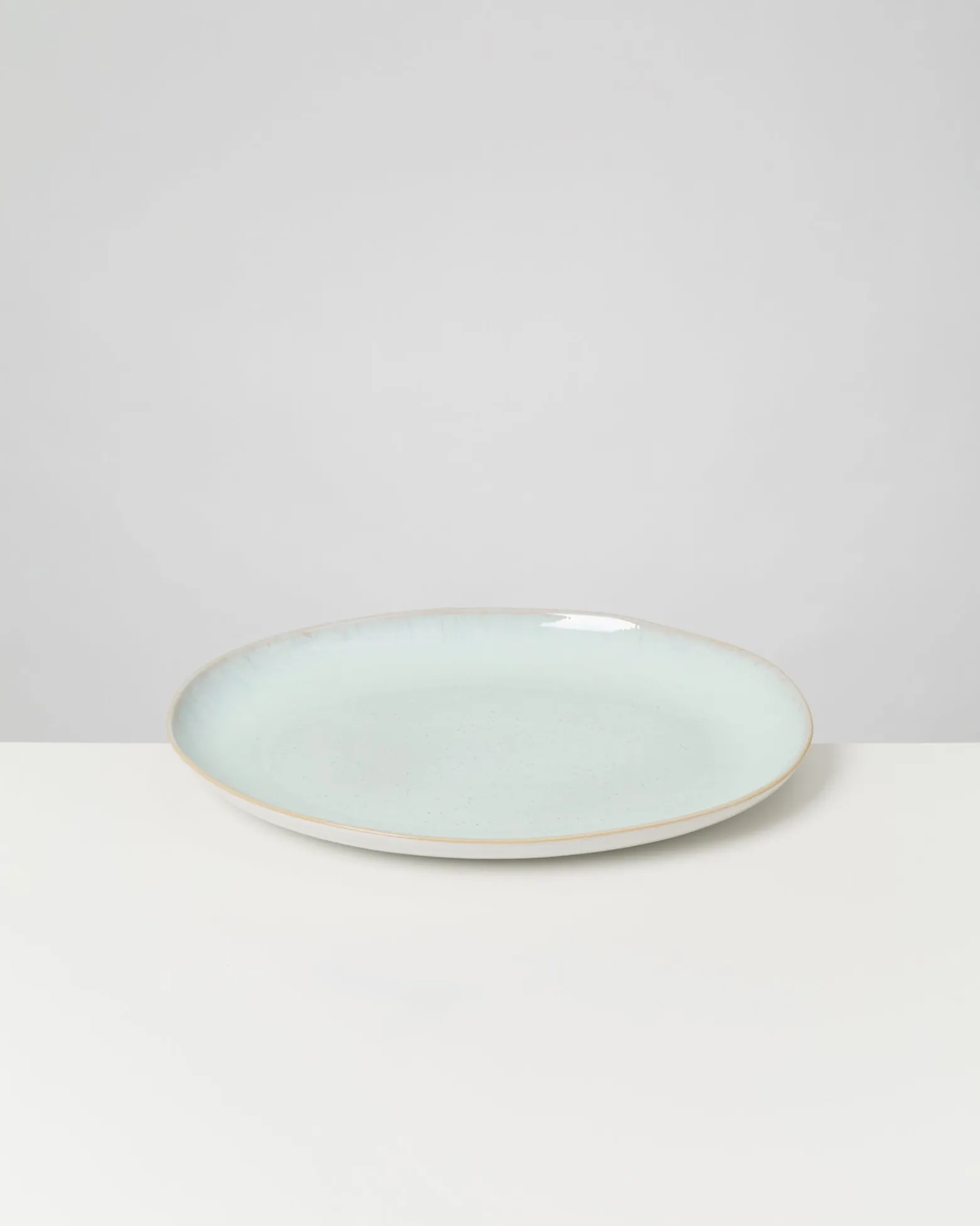 Areia Servierplatte L oval azur