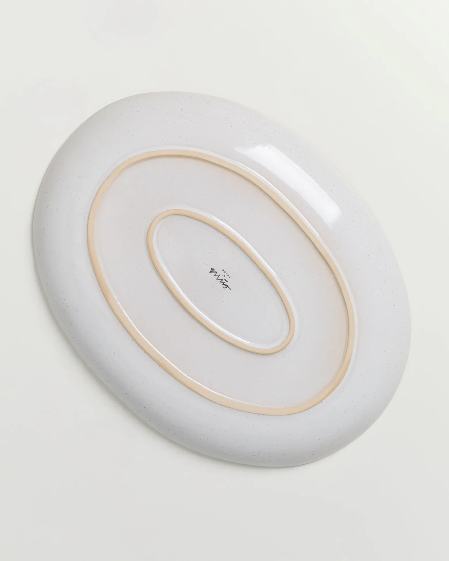 Areia Servierplatte L oval azur