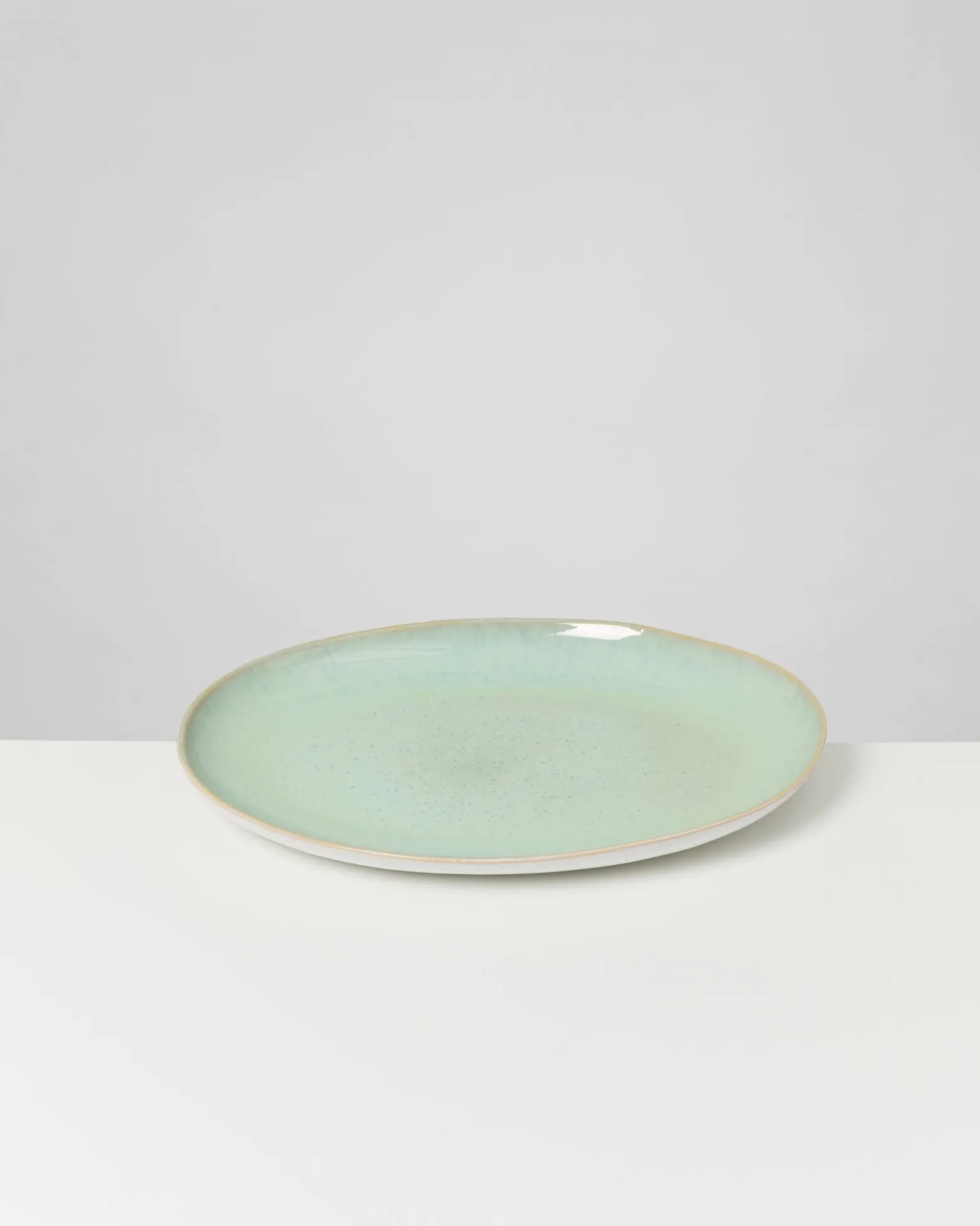 Areia Servierplatte L oval mint