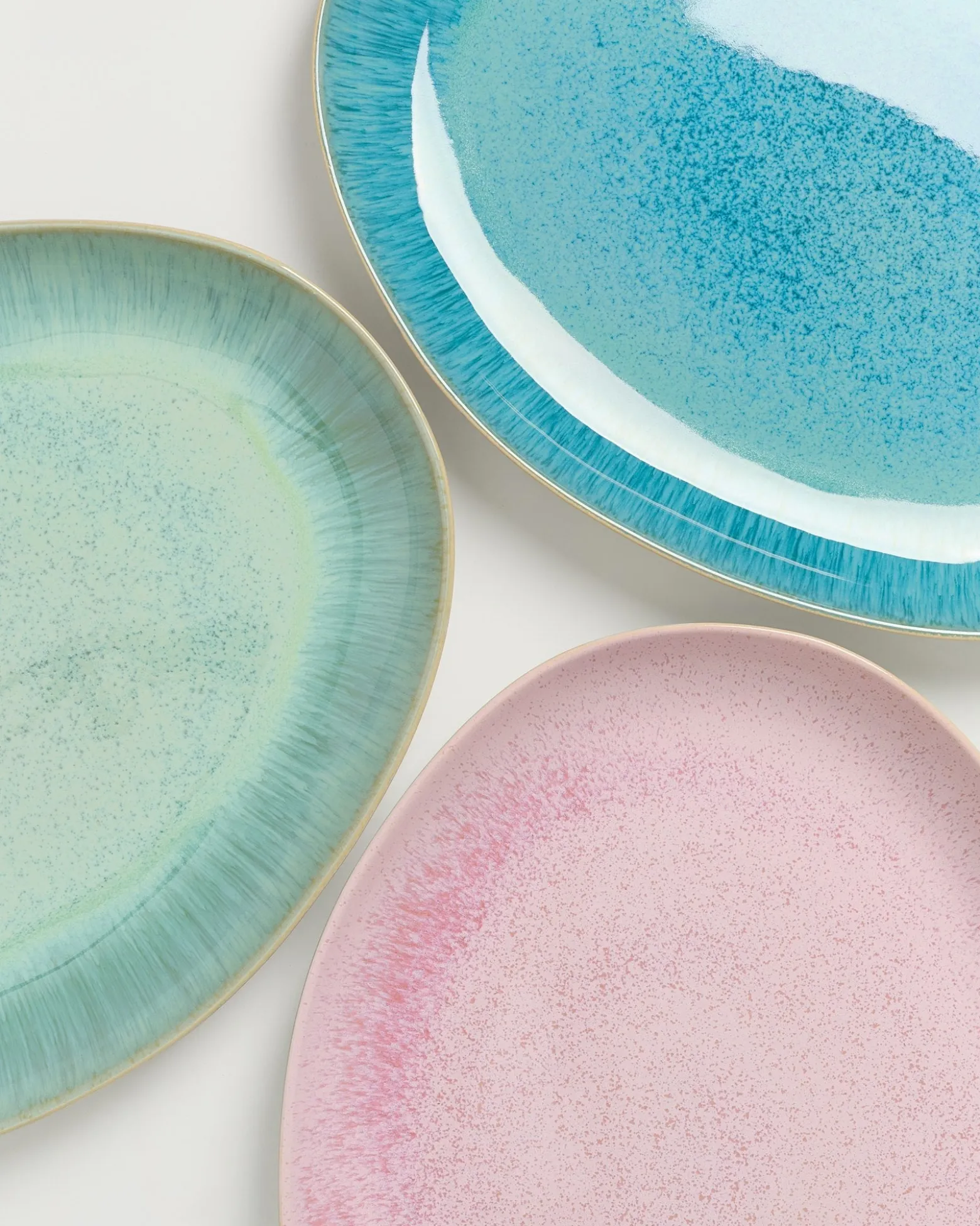 Areia Servierplatte XL oval rosé