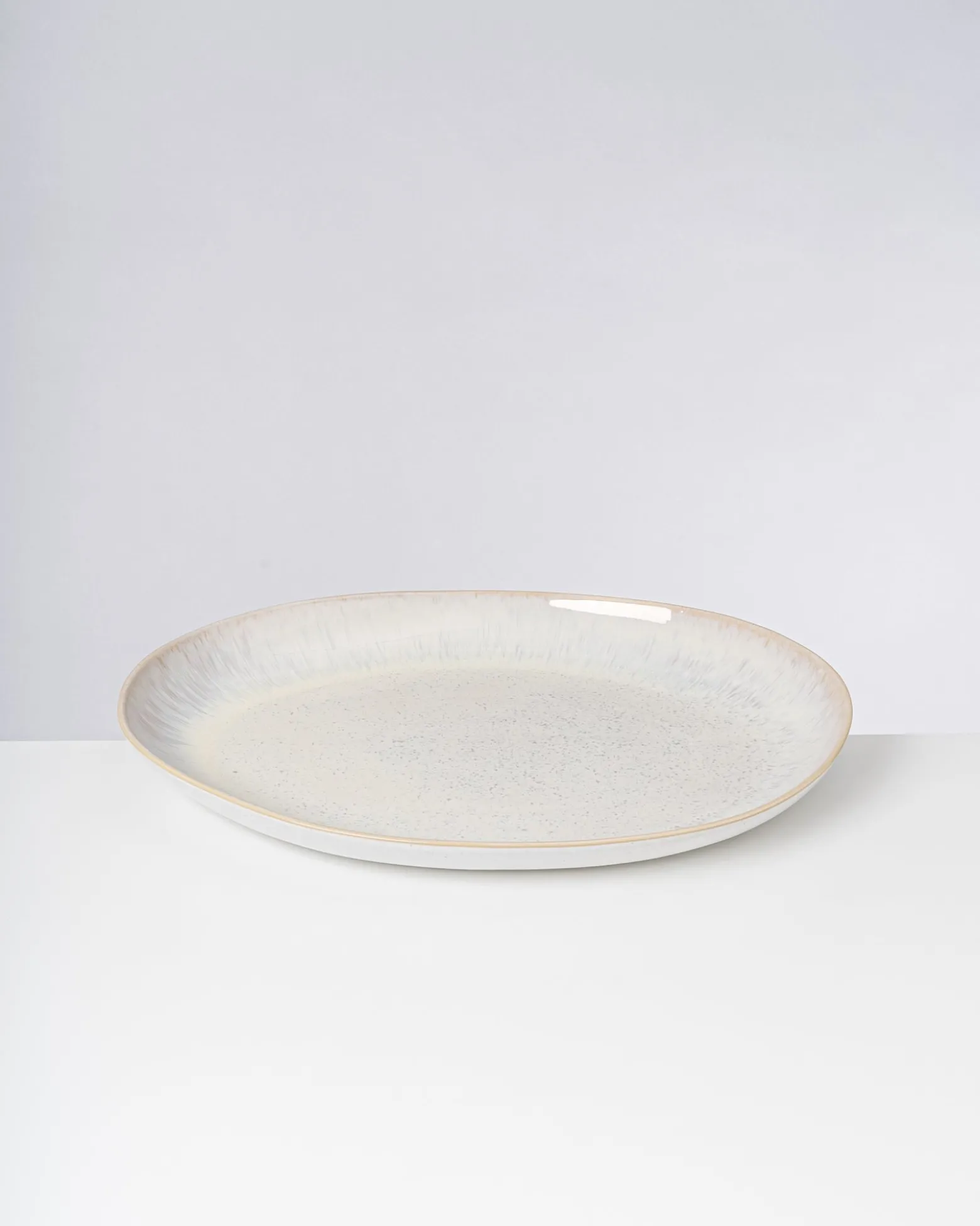 Areia Servierplatte XL oval sand