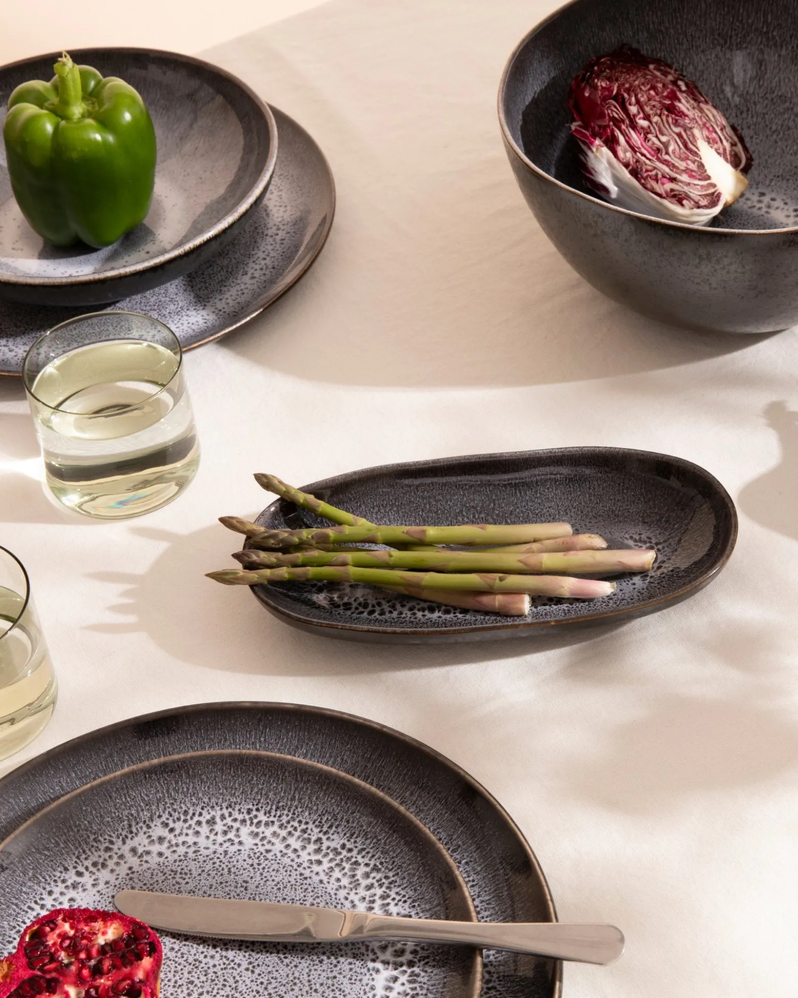 Areia - Serving bowl black