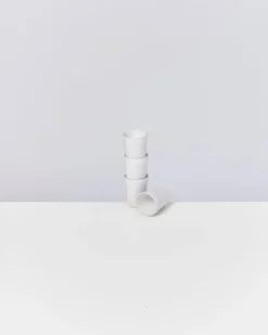 Areia - Set of 4 Espressocups white