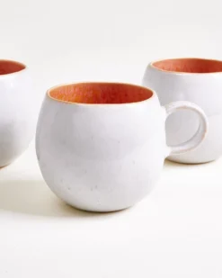 Areia - Set of 6 Mugs big pink