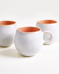 Areia - Set of 6 Mugs small pink