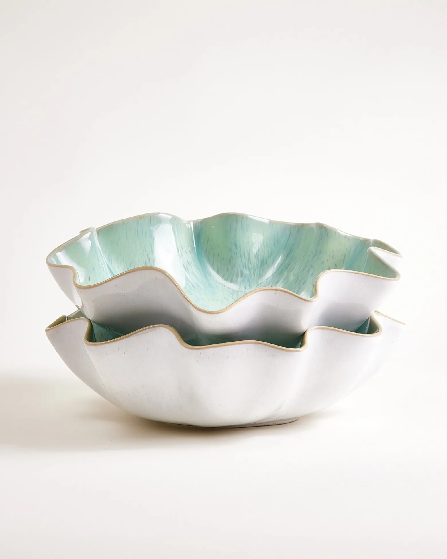 Areia Shell - Servingbowl mint