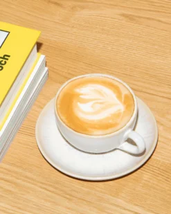 Areia - Small cappuccino cup & saucer classic sand