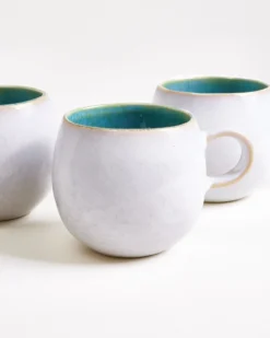 Areia Tasse groß aqua 4er-Set