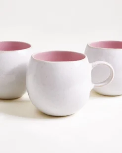 Areia Tasse groß rosé 4er-Set
