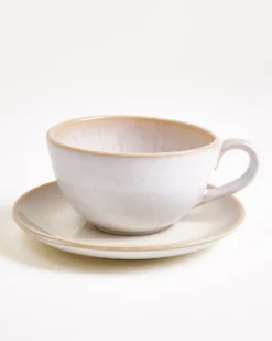 Areia Teacup & Large Saucer classic sand