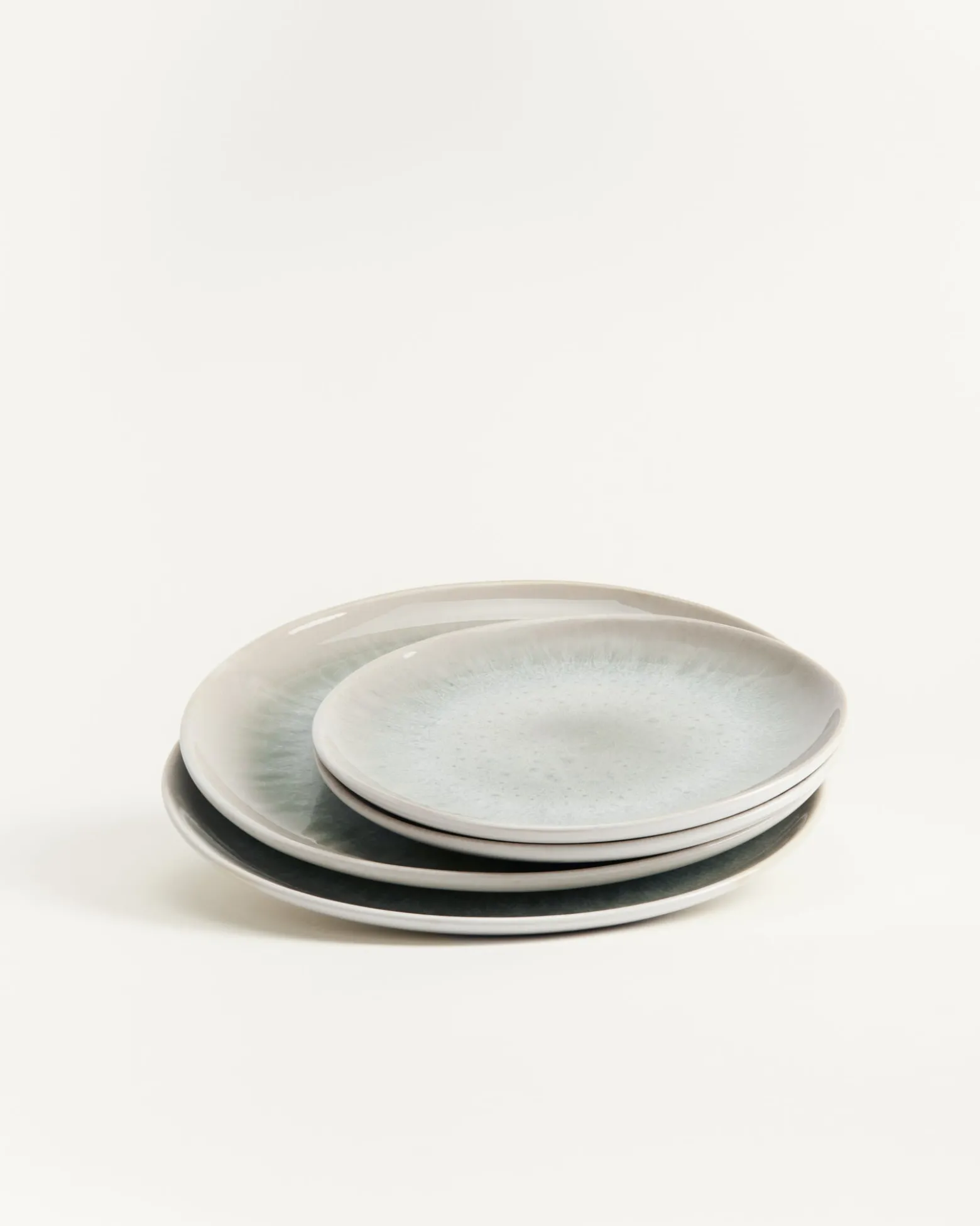 Areia Teller-Set grau 4-teilig