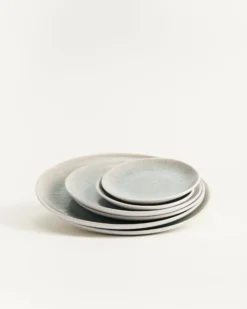 Areia Teller-Set grau 6-teilig