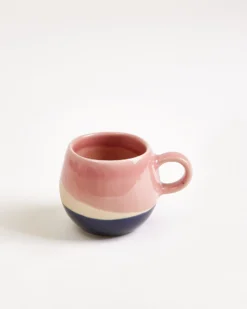 Bica - Espressomug pink navy cream