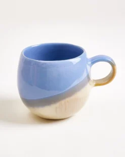 Bica Tasse groß cornflower sand 4er-Set