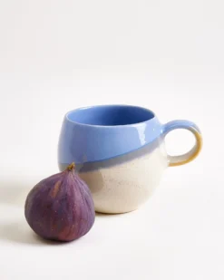 Bica Tasse klein cornflower sand 4er-Set
