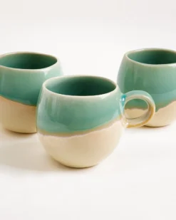 Bica Tasse klein hellgrün sand 6er-Set