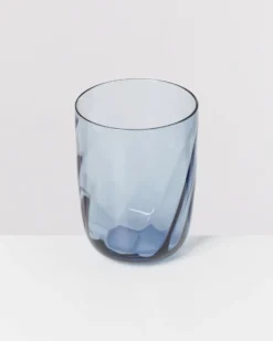 Calma - Glass large swirl blue