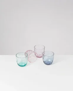 Calma - Glass small swirl blue
