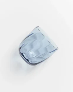 Calma - Glass small swirl blue