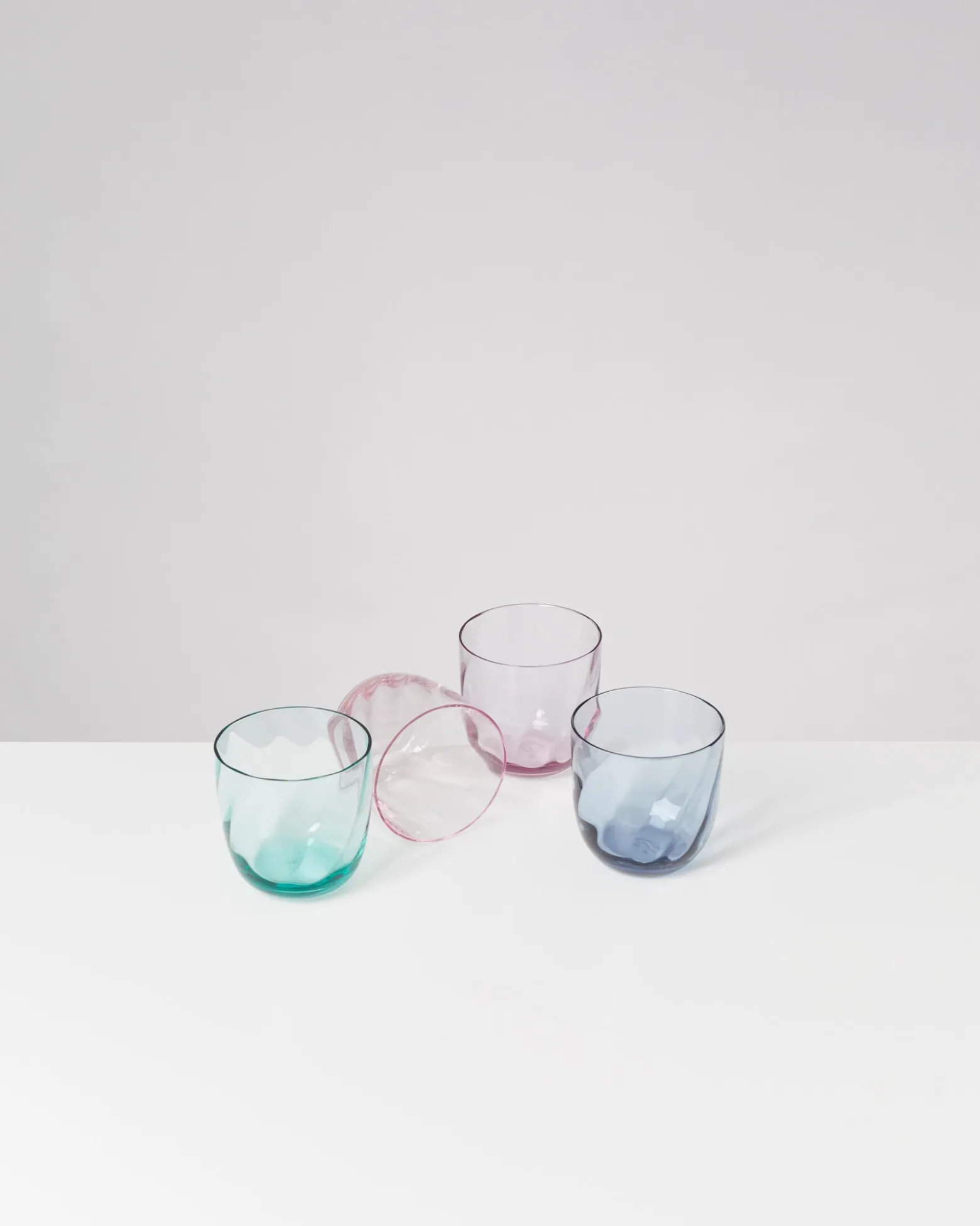 Calma - Glass small swirl green