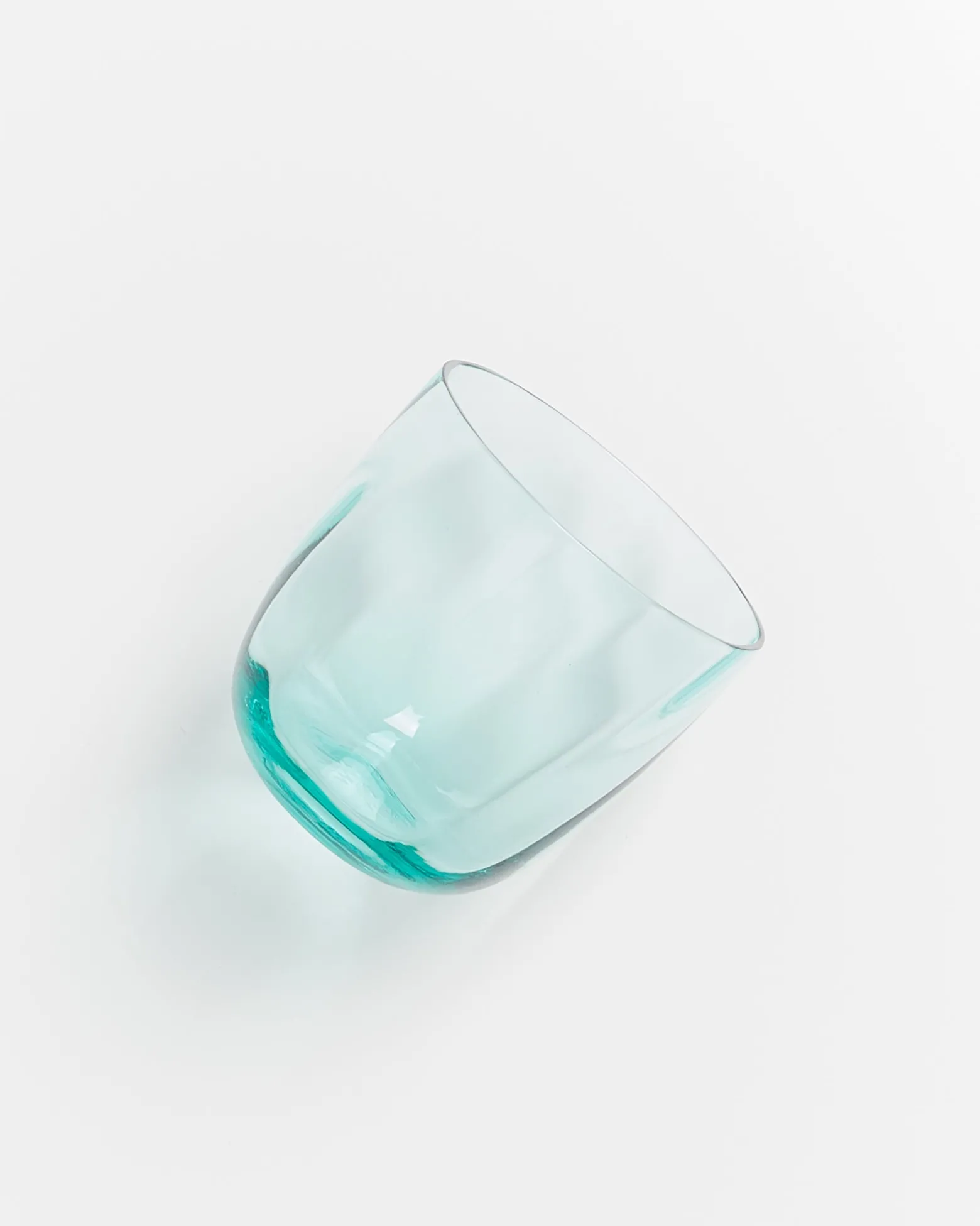 Calma - Glass small swirl green