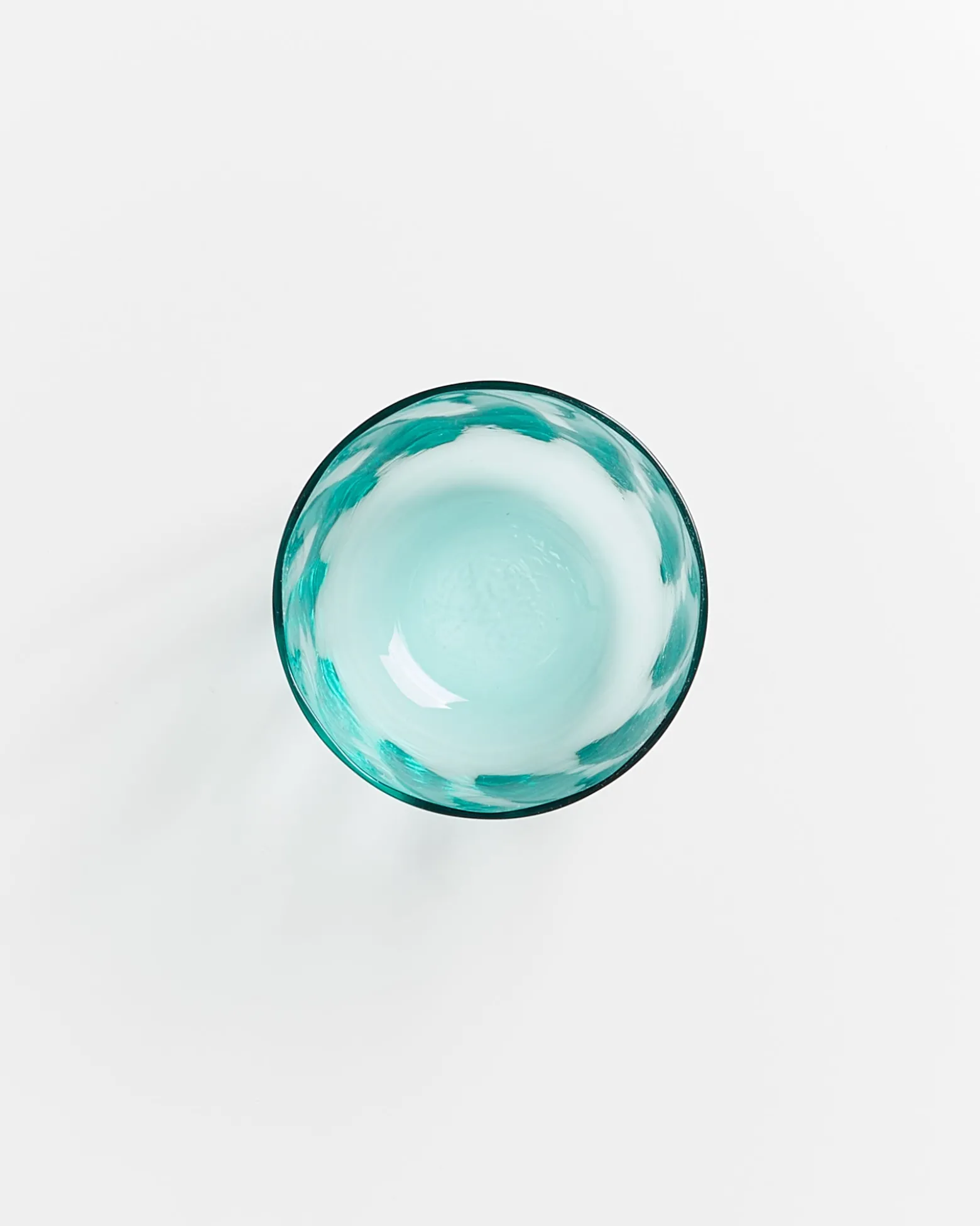 Calma - Glass small swirl green