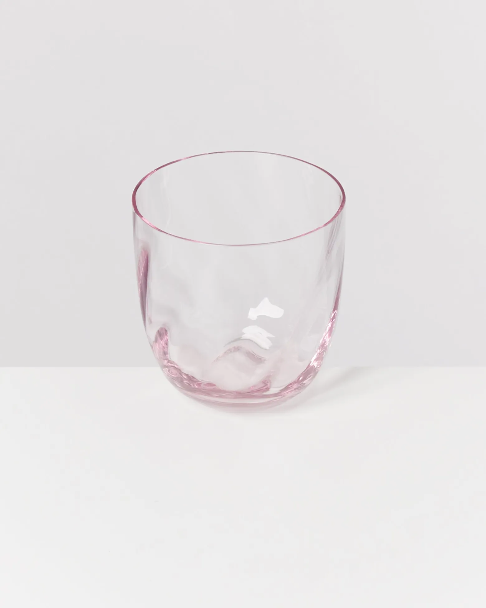 Calma - Set of 4 glass small swirl rosé