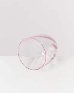 Calma - Set of 4 glass small swirl rosé