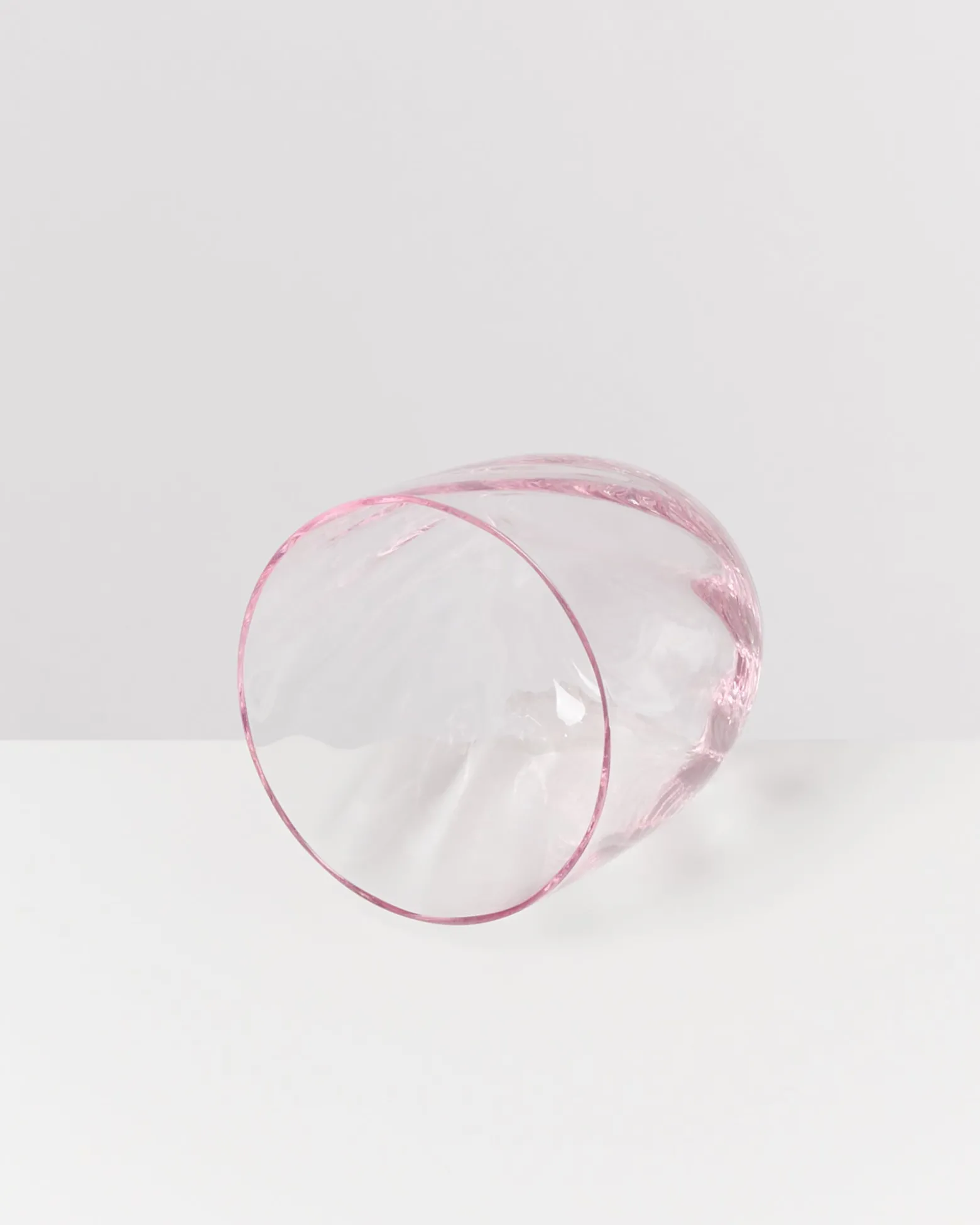 Calma - Set of 4 glass small swirl rosé