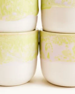 Coimbra Becher klein lime 6er-Set