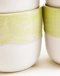 Coimbra Becher klein lime 4er-Set