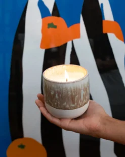 Coimbra - scented candle “Amber Glow” sand