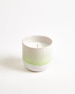 Coimbra - scented candle “Green Harmony” pastel green