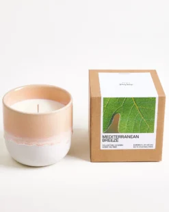Coimbra - scented candle “Mediterranean Breeze” apricot