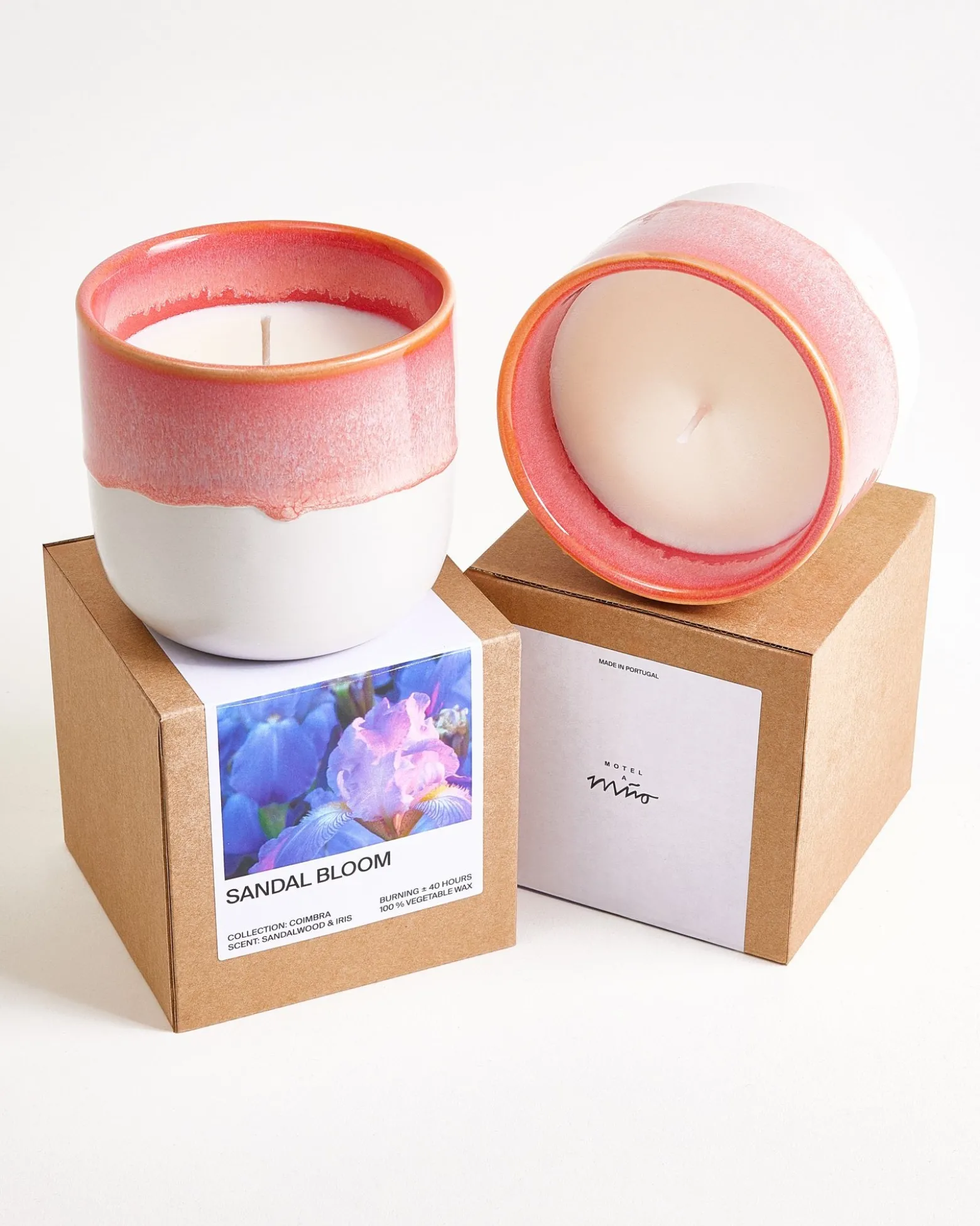 Coimbra - Scented candle Sandal Bloom pink