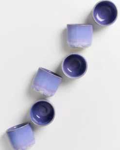 Coimbra - Set of 6 Espressocups cornflower