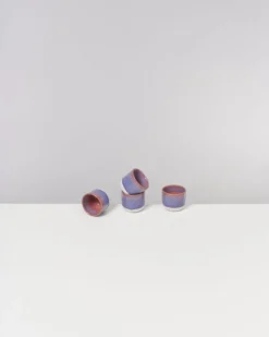 Coimbra - Set of 4 Espressocups lilac pink